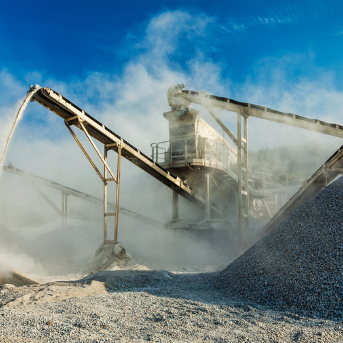 Dust Suppression System for Crusher Plants