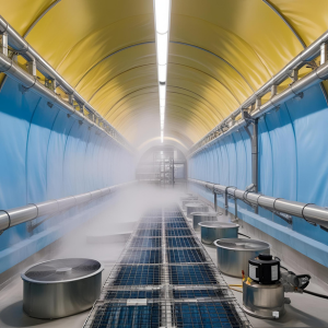 Drying tunnels and heat-prone areas