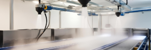 Mist Cooling System for Material Conveyors