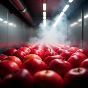 Ripening chambers for fruits