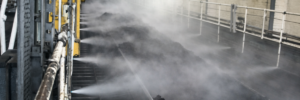 Mist Cooling for Bullk material handling