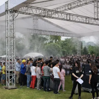 Music and Cultural Festivals mist systems