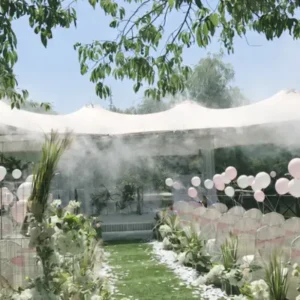 Weddings and Private Events mist systems