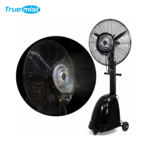 nozzle misting fan